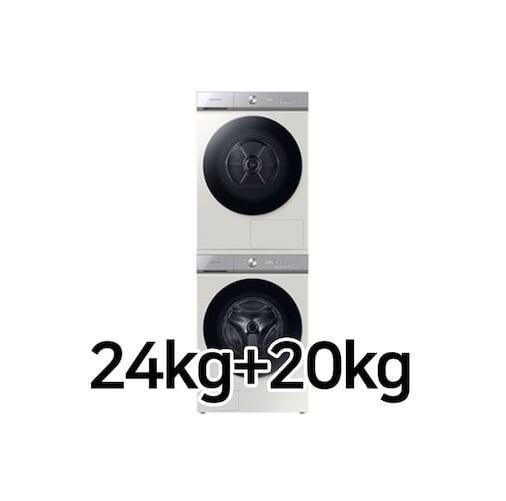 삼성전자 비스포크 그랑데 AI WF24A9500KE + AI DV20A9740CE